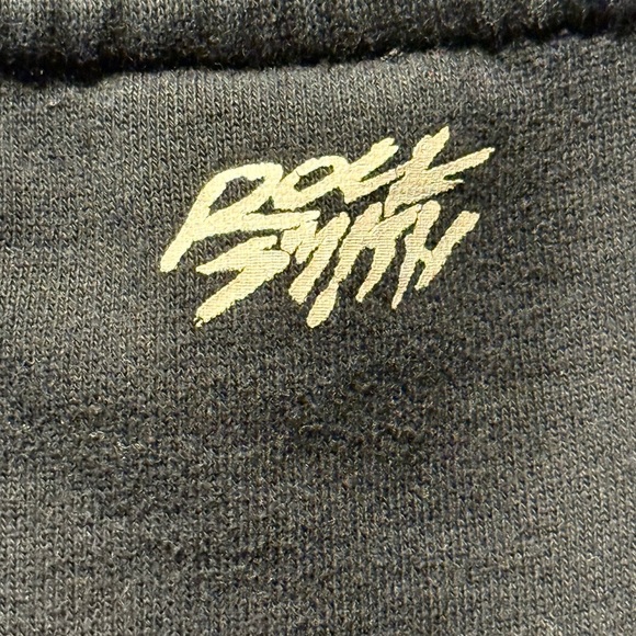 Black Crewneck Sweater with Red Graphic - Picture 3 of 4